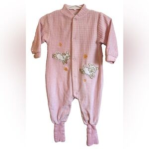 Vintage Sesame Beginnings Pink Sheep Sleeper